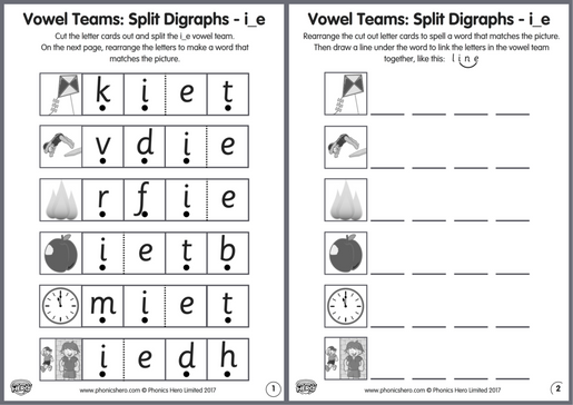 worksheets how to teach vowel teams
