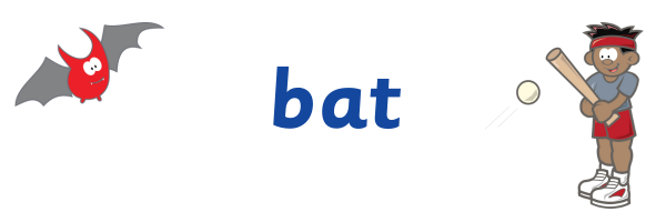 Bat, bat swinging example