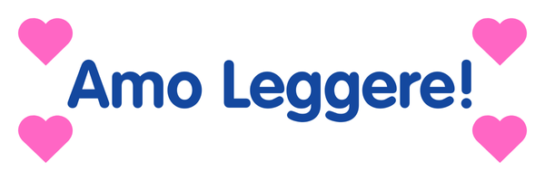 The Italian words 'Amo Leggere' for you to experience blending.