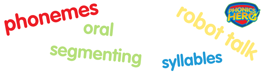 Oral segmenting syllables phonemes robot talk and oral blending