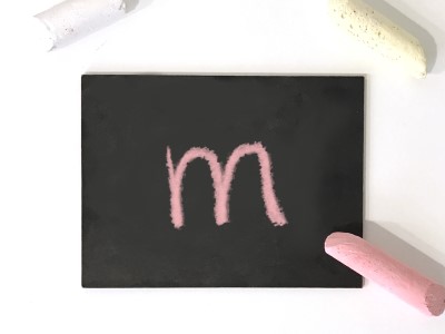 Grapheme on chalkboard - Phonics Definition