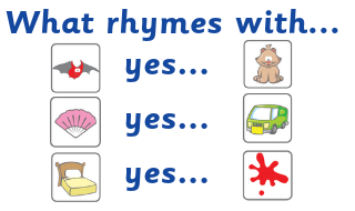 'Rhyming examples